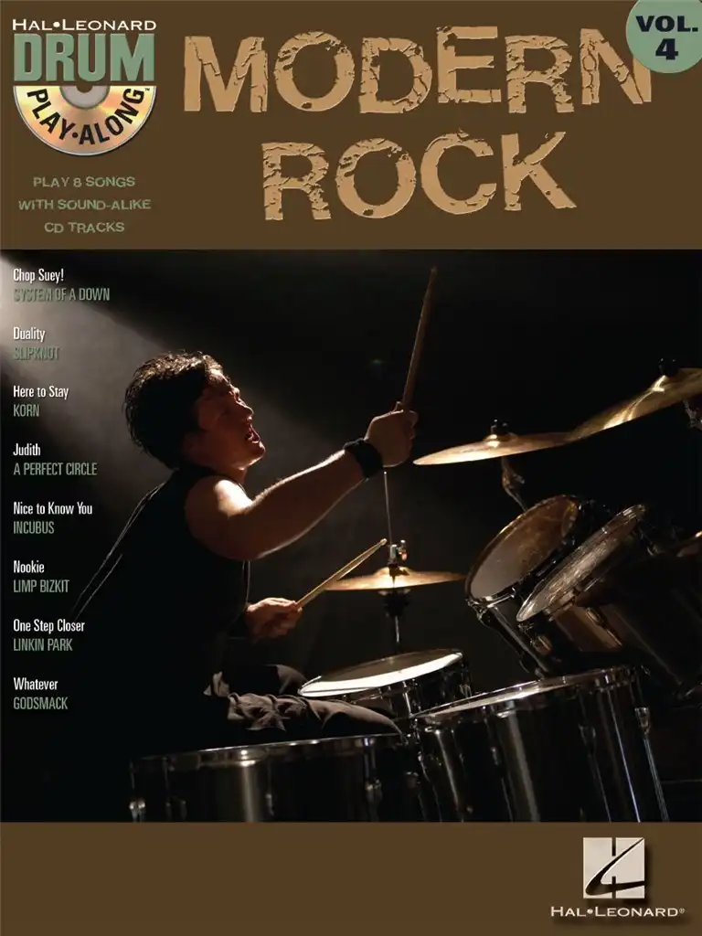Drum Play-Along Vol. 4 Modern Rock